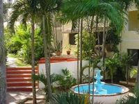 Patio of the Hotel CONDOS SOSUA - Sosua - Dominican Republic